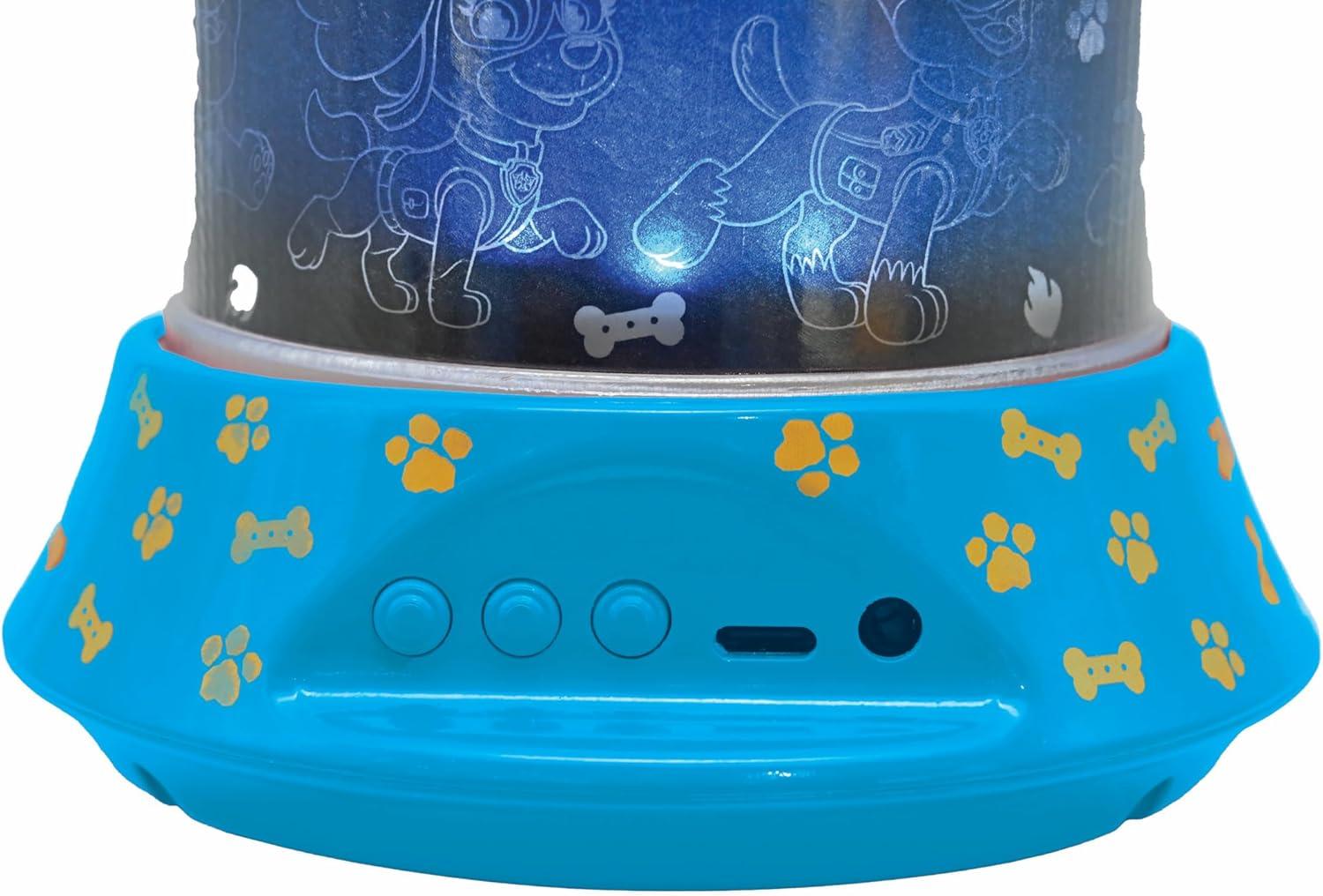 imageLEXiBOOK  Paw Patrol Nightlight Projector with Speaker Luminous projections on The Ceiling Paw Patrol Icons Kids Bedroom lamp Color Decorative Light  NLJ035PA