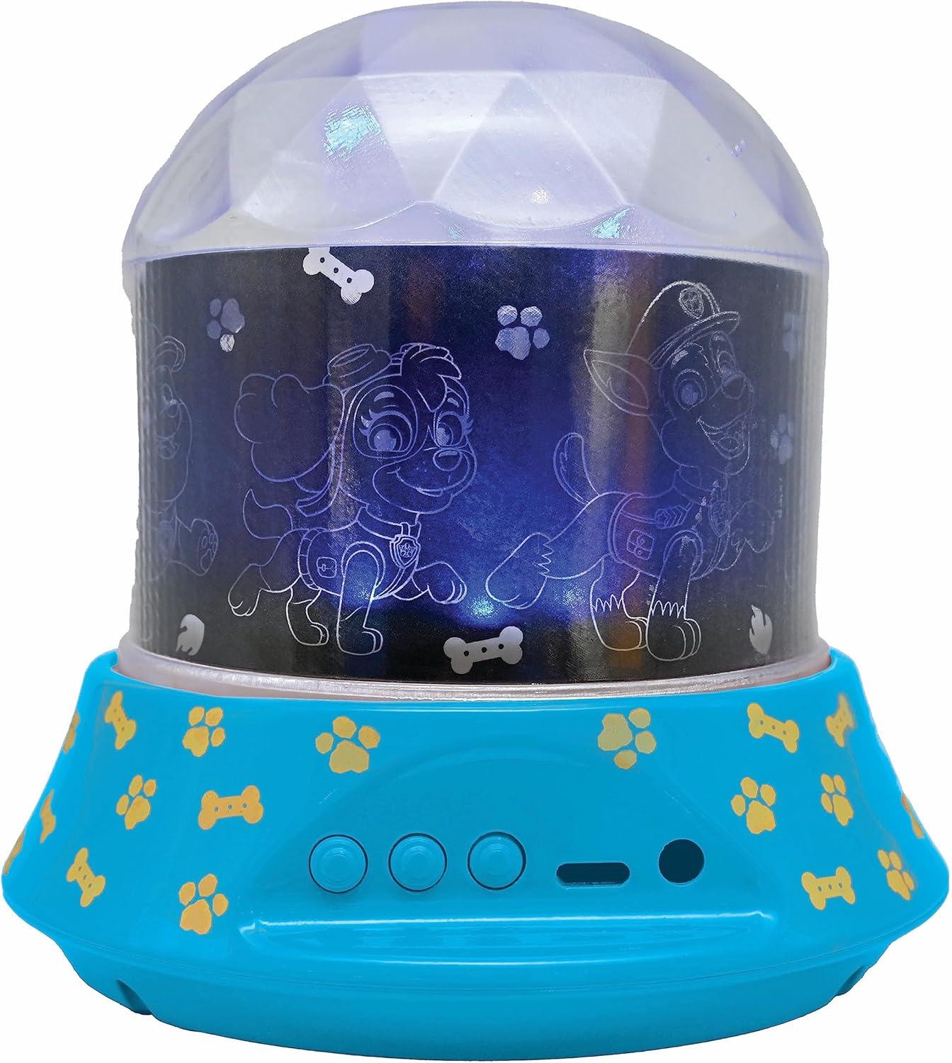 imageLEXiBOOK  Paw Patrol Nightlight Projector with Speaker Luminous projections on The Ceiling Paw Patrol Icons Kids Bedroom lamp Color Decorative Light  NLJ035PA