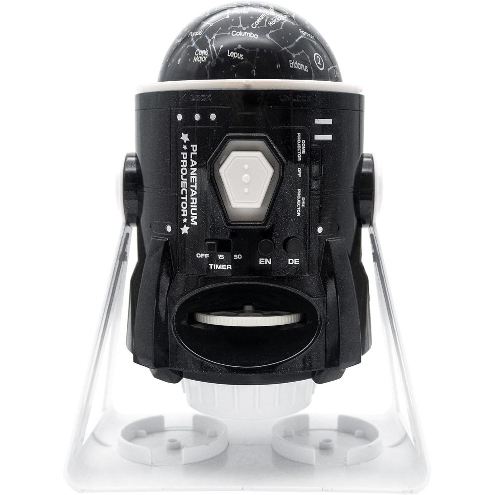 imageLEXiBOOK 2in1 Constellations and Images Planetarium Projector 24 Images to Discover Space 2 Constellation Domes STEM WhiteBlue NLJ180NLJ181i3