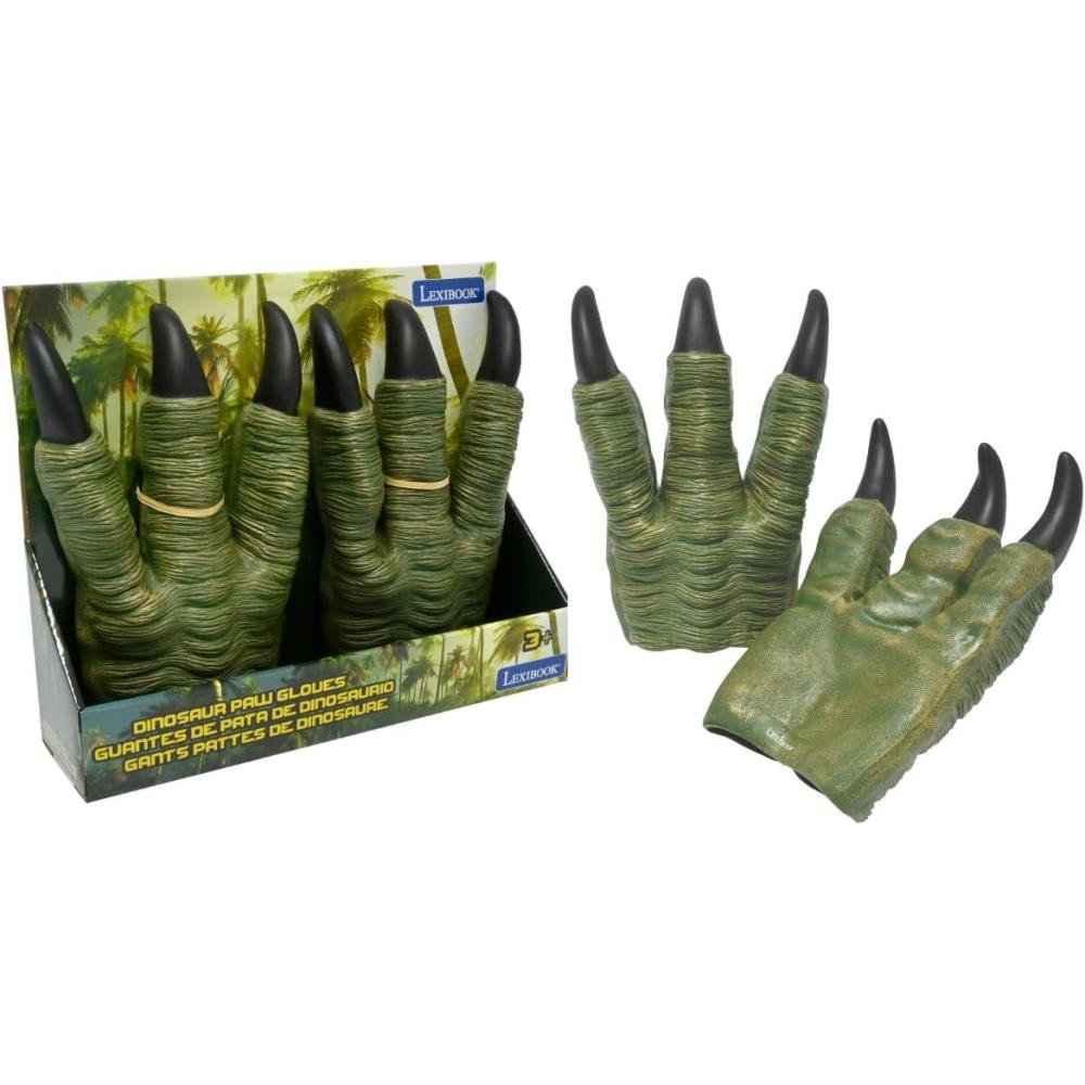 imageLEXiBOOK Dinosaur leg gloves Realistic dinosaur skin pattern One size fits all Realistic toy Role play RPDINO02