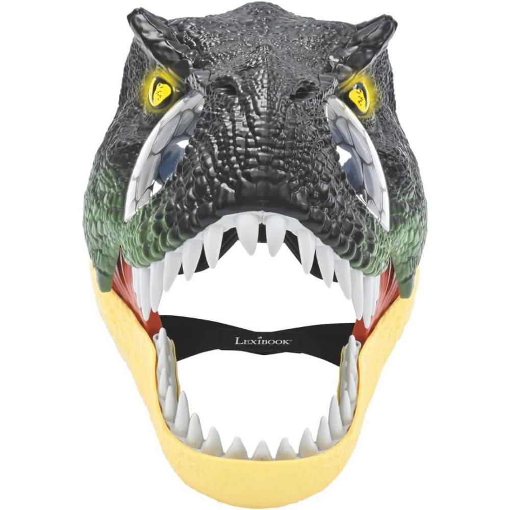 imageLEXiBOOK Dinosaur mask Movable jaw Realistic toy with roars and light effects Easy to put on RPDINO01