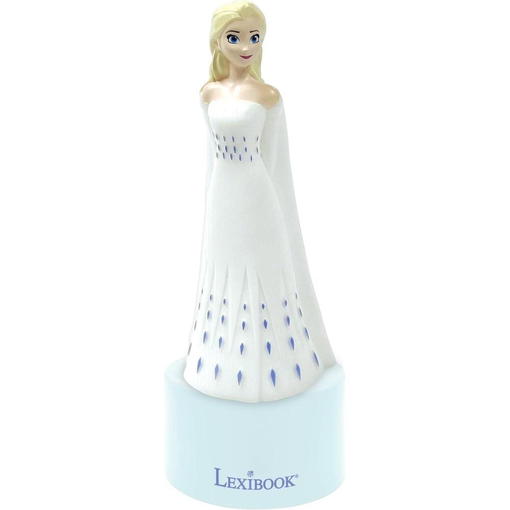 imageLEXiBOOK Disney Stitch Nightlight with Speaker Color Change Soft Light Battery Operated Blue NS01DFrozen