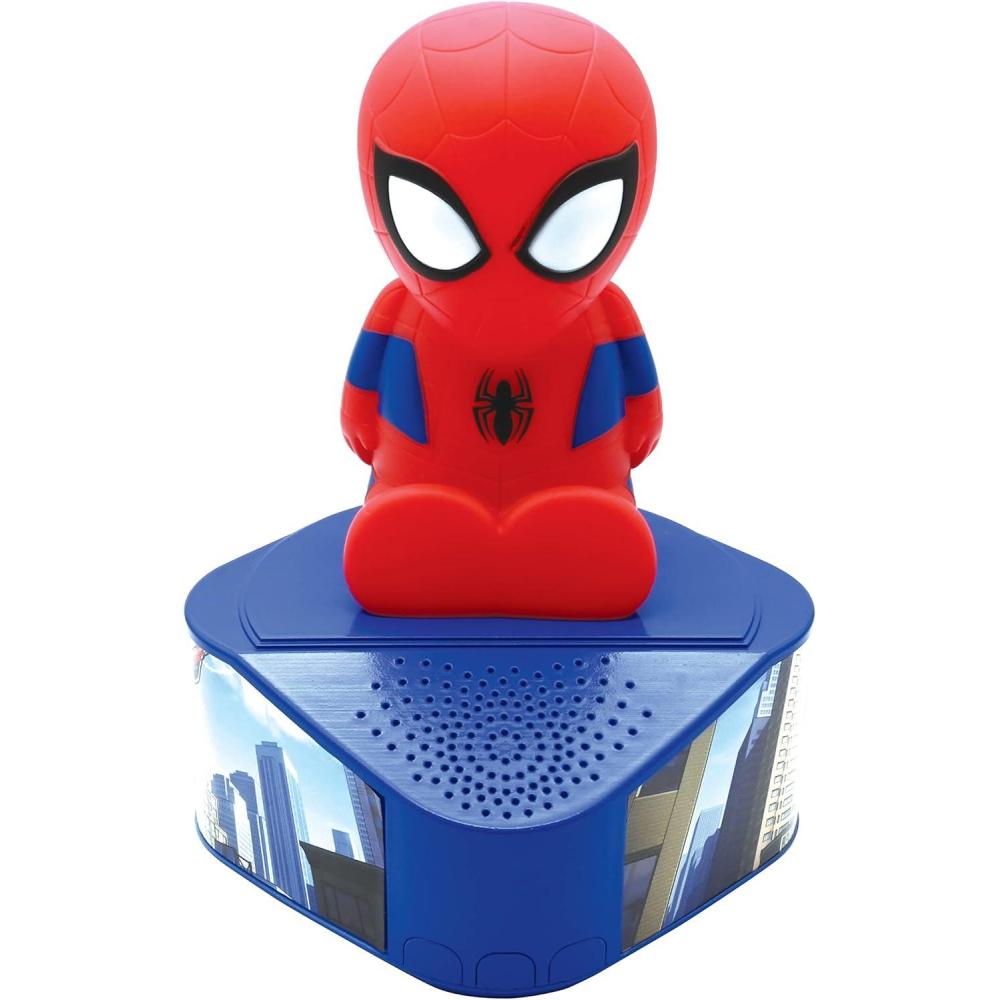 imageLEXiBOOK Frozen Speaker with Luminous Figurine 50 Bluetooth USBUSB Type C Port BTD80FZSpiderMan