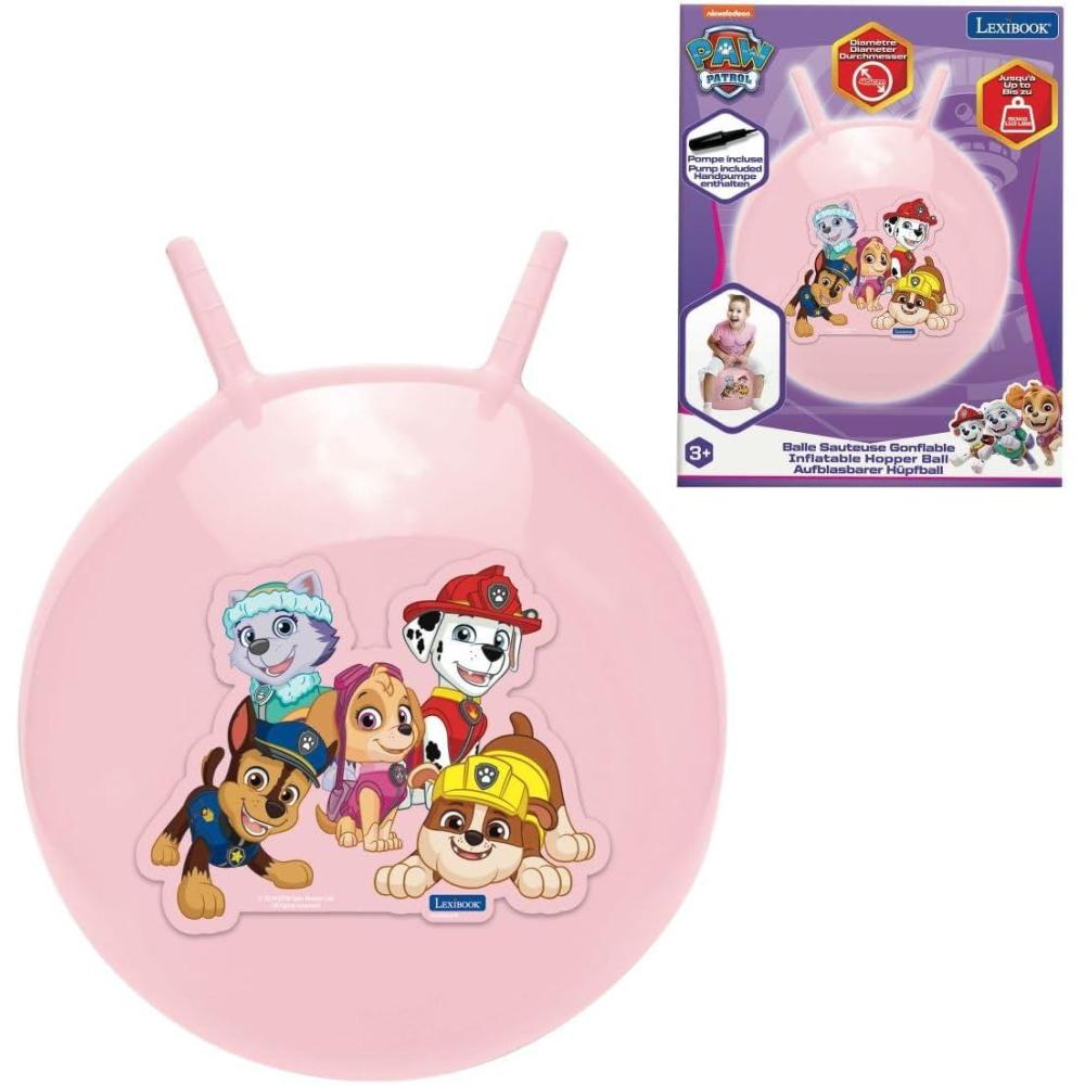 imageLEXiBOOK Inflatable Jumping Unicorn for Indoor and Outdoor use Balance and Motor Skills Development Hand Pump Included Safe and Resistant Plastic Pink BG050UNIPaw Patrol  Roses