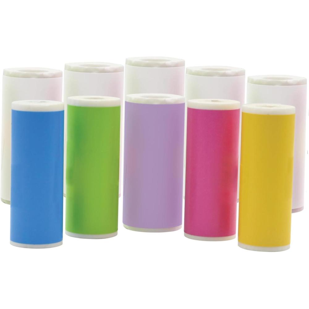 imageLexibook StarCAM Print Refill Pack for DJ150 Instant Camera Includes 10 Sticker Rolls DJ150AStarCAM Print  Refill pack