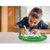 LEXIBOOK CRNI550 Super Mario Brothers Multicolor Magic Magnetic Nintendo Drawing Board, Artistic Creative Toy for Girls and Boys, Stylus Pen and Stamps, Red/Blue(Animals)