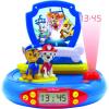 LEXIBOOK, Super Mario, Projector Alarm Clock for Kids, Nightlight and time Projection to The Ceiling, Sound Effects, Battery-Powered, Blue/red, RP500NI(Paw Patrol)