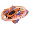 LEXiBOOK – Crosslander Glow-in-The-Dark Radio Control car, Remote Control, Rechargeable, Electronic Action Game, Orange/Black, RC21