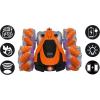 LEXiBOOK – Crosslander Glow-in-The-Dark Radio Control car, Remote Control, Rechargeable, Electronic Action Game, Orange/Black, RC21