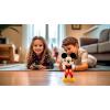 LEXiBOOK – Disney – Bilingual Mickey Robot – English/Spanish, 100 Educational quizzes, Light Effects, Dance, programmable, Articulated, Black/red – MCH01i2