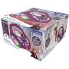 LEXiBOOK – Disney Frozen 2 – Bluetooth CD Player for Kids – Portable, Multicoloured Light Effects, Microphone Jack, Aux-in Jack, AC or Battery-Operated, Girls, Boys, Violet, RCD109FZ(CD Player with Bluetooth)