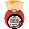 LEXiBOOK – Miraculous Projector Alarm Clock with Snooze Function and Alarm Function, Night Light with Timer, LCD Screen, Battery Operated, Red/Black, RL977MI(Miraculous)