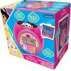 LEXiBOOK – Miraculous Projector Alarm Clock with Snooze Function and Alarm Function, Night Light with Timer, LCD Screen, Battery Operated, Red/Black, RL977MI(Disney Princess)