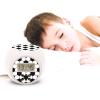 LEXiBOOK – Miraculous Projector Alarm Clock with Snooze Function and Alarm Function, Night Light with Timer, LCD Screen, Battery Operated, Red/Black, RL977MI(Football)