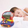 LEXiBOOK – Nintendo Mario Kart Projector Clock, Built-in Night Light, time Projection onto The Ceiling, Sound Effects, Battery-Powered, RP500NI