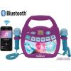 LEXiBOOK – Paw Patrol – Portable Karaoke Digital Player for Kids – Microphones, Light Effects, Bluetooth, Record and Voice Changer Functions, Rechargeable Battery, Blue/red, MP320PAZ(MP320FZZ)