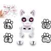 LEXiBOOK – Power Kitty® – Remote Control Robot Cat, Programmable Smart Robot, Light, Sound, White/Pink – KITTY01