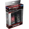 LEXiBOOK – Spy Mission – Walkie Talkies, 200m, Communication Set for Kids, 2 Communication Channels, Belt Clip, Black/Red, TW12SPY