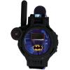 LEXiBOOK, Batman, Walkie-Talkie Watches, 2 Pieces, Range up to 200m, Flashlight, Compass, Rechargeable, Black/Green and Blue/Red, DMWTW1BAT