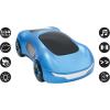LEXiBOOK, Crosslander Phantom RC, Remote Control Racing car with Smoke Jets, up to 15 km/h, Drift Mode, Classic and Gesture Remote Control, Sound and Light Effects, Blue, RC65