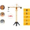 LEXiBOOK, Crosslander® pro RC Excavator, Remote Controlled Backhoe, Automatic Shovel, Play mat, Sand Moulds, 2 Trucks and a Bridge in Boxes Included, Rechargeable, RCP30(RC Crane)