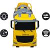 LEXiBOOK, Crosslander® pro RC Excavator, Remote Controlled Backhoe, Automatic Shovel, Play mat, Sand Moulds, 2 Trucks and a Bridge in Boxes Included, Rechargeable, RCP30(RC Concrete Mixer)