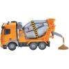 LEXiBOOK, Crosslander® pro RC Excavator, Remote Controlled Backhoe, Automatic Shovel, Play mat, Sand Moulds, 2 Trucks and a Bridge in Boxes Included, Rechargeable, RCP30(RC Concrete Mixer)
