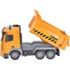 LEXiBOOK, Crosslander® pro RC Excavator, Remote Controlled Backhoe, Automatic Shovel, Play mat, Sand Moulds, 2 Trucks and a Bridge in Boxes Included, Rechargeable, RCP30(RC Dump Truck)