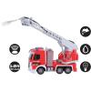 LEXiBOOK Crosslander® pro, RC Fire Truck, Remote Controlled fire Truck, Light Effects, Water Spray, Electronic Rotating Ladder, Rechargeable, RCP20