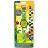 LEXiBOOK Dinosaur – Adjustable Projection Watch Digital Screen – 20 Images of Dinosaur – for Children – Green and Yellow – DMW050DINO