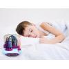 LEXiBOOK Disney Frozen 2 Elsa & Anna, Projector Alarm Clock with Sounds, Night Light, time Projection onto The Ceiling, Sound Effects, Battery-Powered, Blue/Purple, RP510FZ