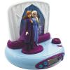 LEXiBOOK Disney Frozen 2 Elsa & Anna, Projector Alarm Clock with Sounds, Night Light, time Projection onto The Ceiling, Sound Effects, Battery-Powered, Blue/Purple, RP510FZ