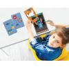 LEXiBOOK, Disney Stitch Magic Slate, Art and Craft Toy for Girls and Boys, A4 Size with Multicolored Drawings, Blue/Orange, CRT10D(Disney Stitch)