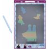 LEXiBOOK, Disney Stitch Magic Slate, Art and Craft Toy for Girls and Boys, A4 Size with Multicolored Drawings, Blue/Orange, CRT10D(Frozen)