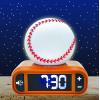 LEXiBOOK, Disney Stitch, Stitch Nightlight Alarm Clock, Sounds and Melodies, LCD Backlit Screen, Luminous, Snooze, Blue, RL800D(Baseball)