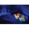 LEXiBOOK, Disney Stitch, Stitch Nightlight Alarm Clock, Sounds and Melodies, LCD Backlit Screen, Luminous, Snooze, Blue, RL800D(Dinosaur)