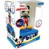 LEXiBOOK, Disney Stitch, Stitch Nightlight Alarm Clock, Sounds and Melodies, LCD Backlit Screen, Luminous, Snooze, Blue, RL800D(Disney Mickey)