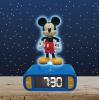 LEXiBOOK, Disney Stitch, Stitch Nightlight Alarm Clock, Sounds and Melodies, LCD Backlit Screen, Luminous, Snooze, Blue, RL800D(Disney Mickey)