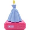 LEXiBOOK, Disney Stitch, Stitch Nightlight Alarm Clock, Sounds and Melodies, LCD Backlit Screen, Luminous, Snooze, Blue, RL800D(Disney Princess)