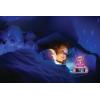 LEXiBOOK, Disney Stitch, Stitch Nightlight Alarm Clock, Sounds and Melodies, LCD Backlit Screen, Luminous, Snooze, Blue, RL800D(Disney Stitch – Angel)