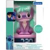 LEXiBOOK, Disney Stitch, Stitch Nightlight Alarm Clock, Sounds and Melodies, LCD Backlit Screen, Luminous, Snooze, Blue, RL800D(Disney Stitch – Angel)