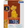 LEXiBOOK, Disney Stitch, Stitch Nightlight Alarm Clock, Sounds and Melodies, LCD Backlit Screen, Luminous, Snooze, Blue, RL800D(Disney The Lion King)