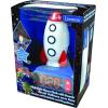 LEXiBOOK, Disney Stitch, Stitch Nightlight Alarm Clock, Sounds and Melodies, LCD Backlit Screen, Luminous, Snooze, Blue, RL800D(Rocket)