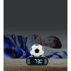LEXiBOOK, Disney Stitch, Stitch Nightlight Alarm Clock, Sounds and Melodies, LCD Backlit Screen, Luminous, Snooze, Blue, RL800D(Soccer)