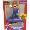 LEXiBOOK, Disney Stitch, Stitch Nightlight Alarm Clock, Sounds and Melodies, LCD Backlit Screen, Luminous, Snooze, Blue, RL800D(Super Mario – Mario)