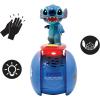 LEXiBOOK, Disney Stitch, The Interactive Surfer Stitch Robot – Self-Balancing, Light and Sound Effects, Portable Toy with Reactive Sensors, Blue, ROB01D