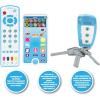 LEXiBOOK, Educational and Musical Set with Telephone, Remote Control and Key Ring, Imitation Game for Toddlers, Explore Animals, Musical Instruments and Everyday Objects, PS125