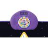 LEXiBOOK, Electronic Dance Floor Mat, Illuminated Keys, Built-in Speaker, Purple/Yellow, DM10