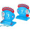 LEXiBOOK Electronic Hangman Game, Child and Family Board Game, Spelling and Vocabulary, Light and Sound Effects, 2 Players, Blue/red, JG800(JG800US)