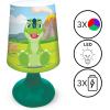 LEXiBOOK, Harry Potter, Cordless Mini Bedside Lamp and Nightlight, Orange, MLT10HP(Dinosaur)